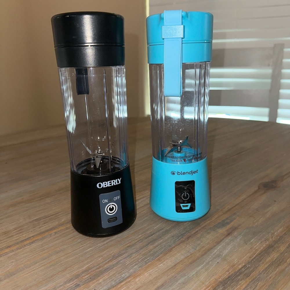 Oberly and BlendJet Portable Blenders